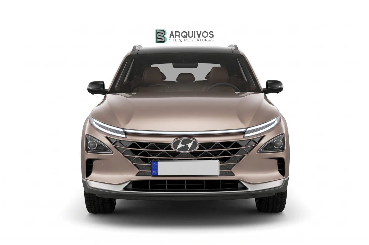 Modelo 3D STL - Hyundai Nexo 2019 — foto 4
